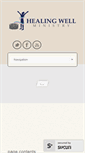 Mobile Screenshot of healingwellministry.org